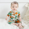 Effortless Shortie Bamboo Romper - Coconuts on Palm